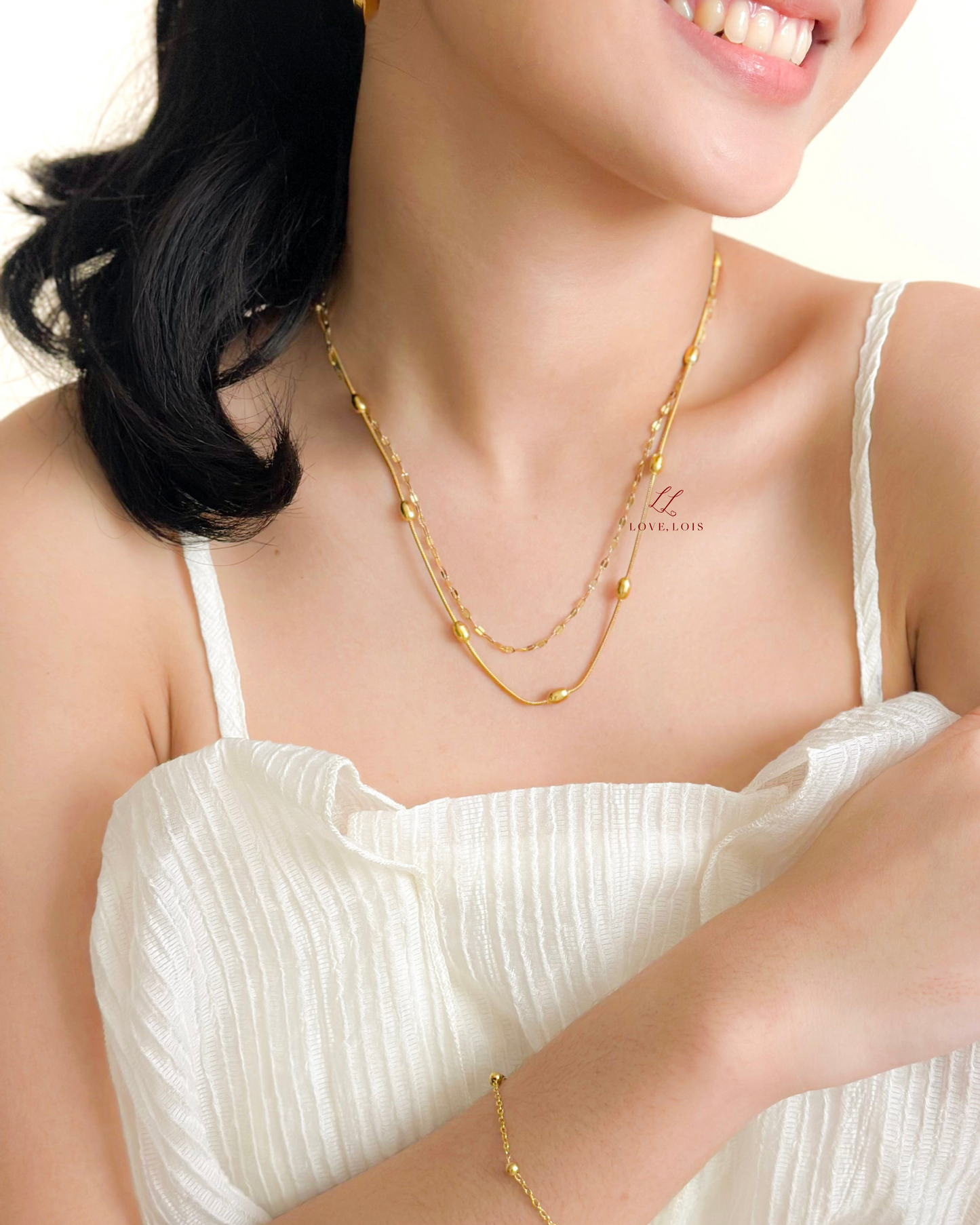 Lucy + Nathalie Layered Necklace