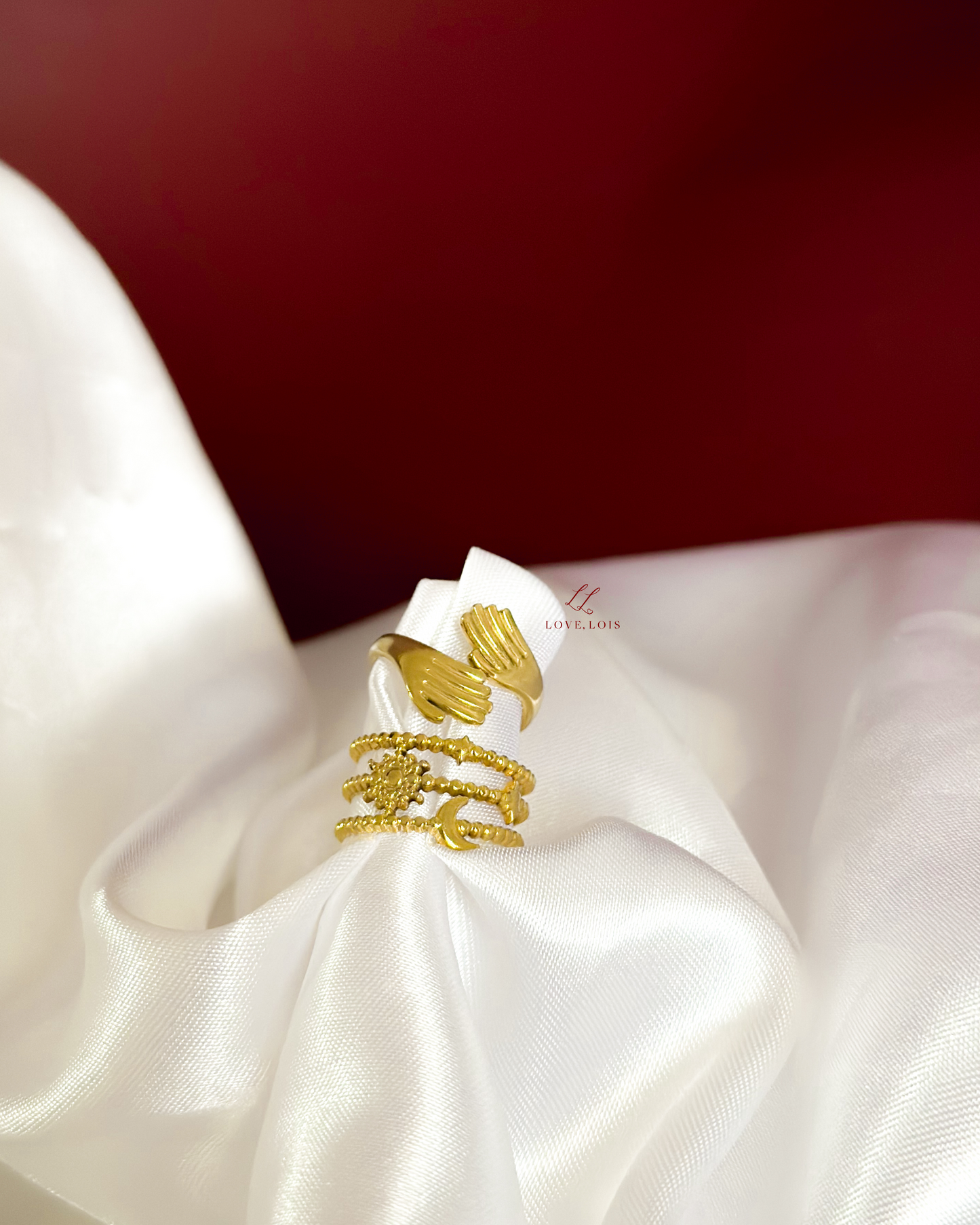 Claudia Adjustable Ring Set