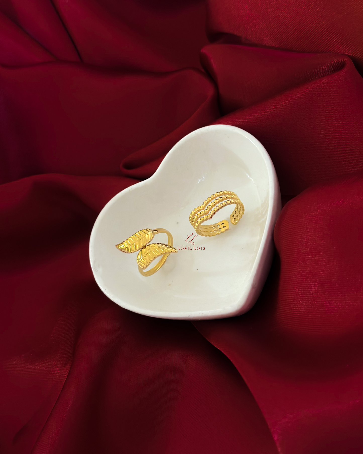 Daphne Adjustable Ring Set